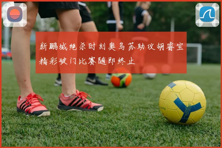 新鹏城绝杀时刻奥乌苏助攻胡睿宝精彩破门比赛随即终止