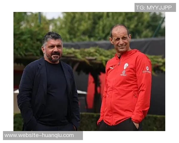 加图索与布冯亲临罗马比赛现场考察意大利球员表现